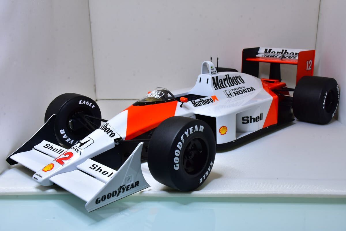 ★【プロモデラー製作】MENG model 1/12 マクラーレン MP4/4 1988ワールドチャンピオン McLaren MP4/4 アイルトン セナ モンモデル★の画像1