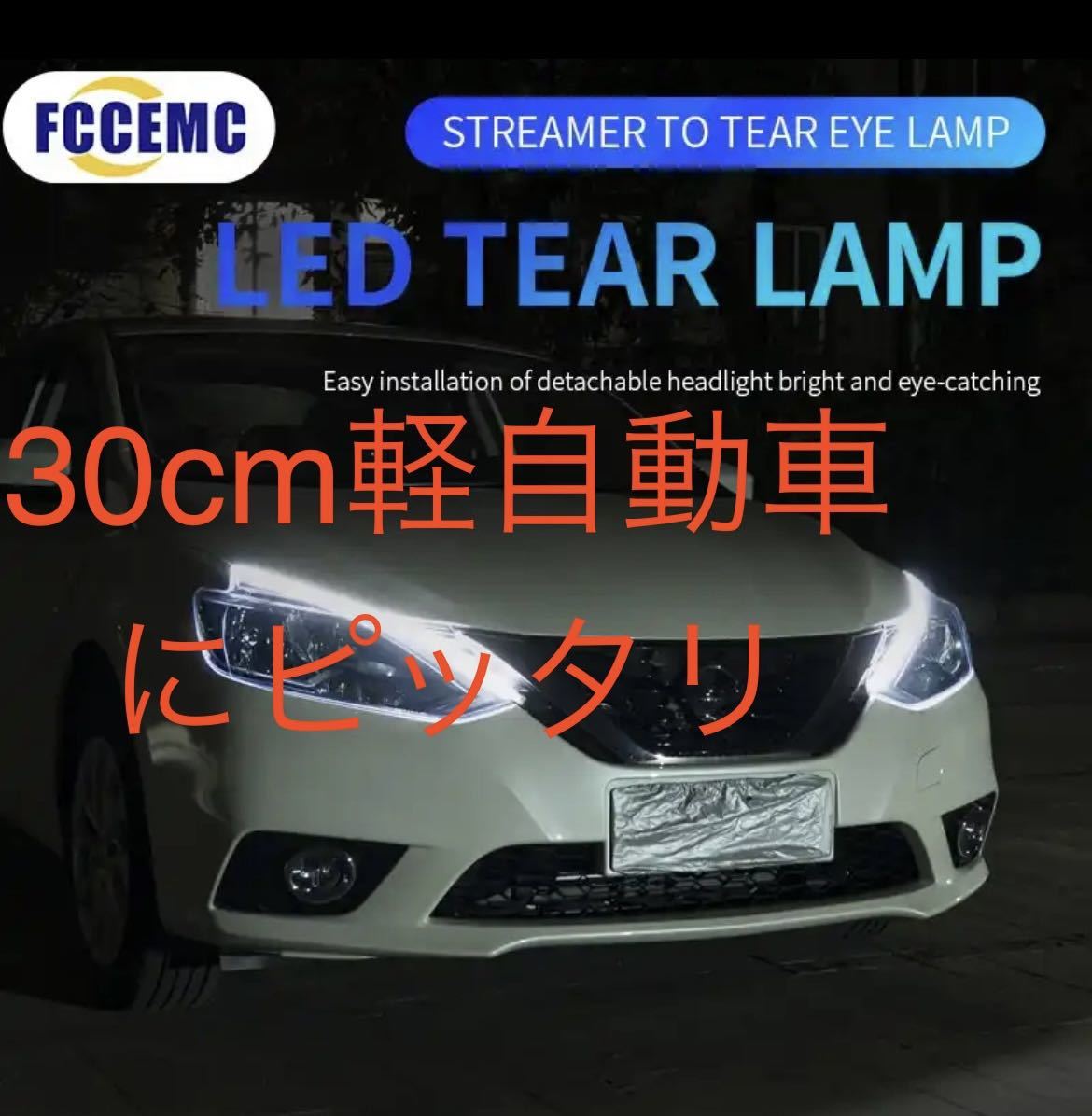 LED ターンシグナル&シーケンシャルウィンカー 流れるウインカー　30cm_画像1