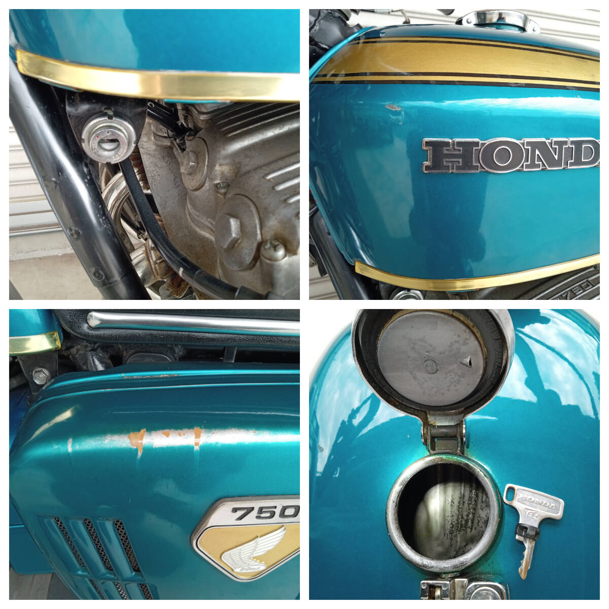 ホンダ　HONDA　CB750　four　K0　１９７０年式　金型　新規登録車_画像8