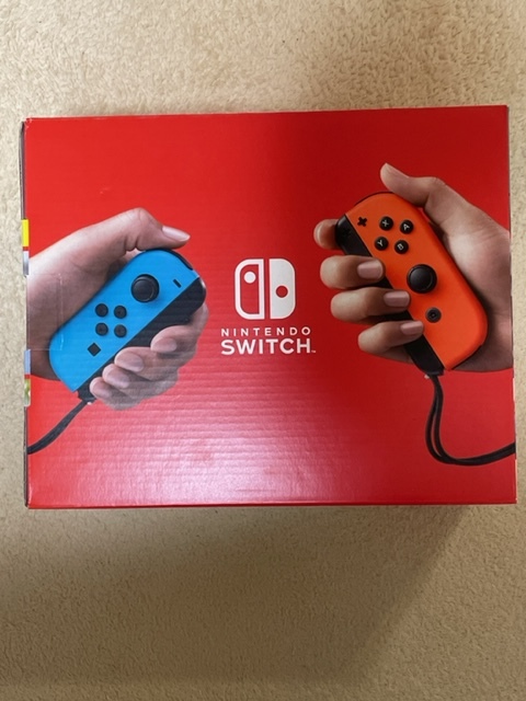 新品未開封 新モデル Nintendo Switch Joy-Con(L) ネオンブルー/(R) ネオンレッド HAD-S-KABAH 4902370550733 NEWモデル スイッチ 未使用_画像2