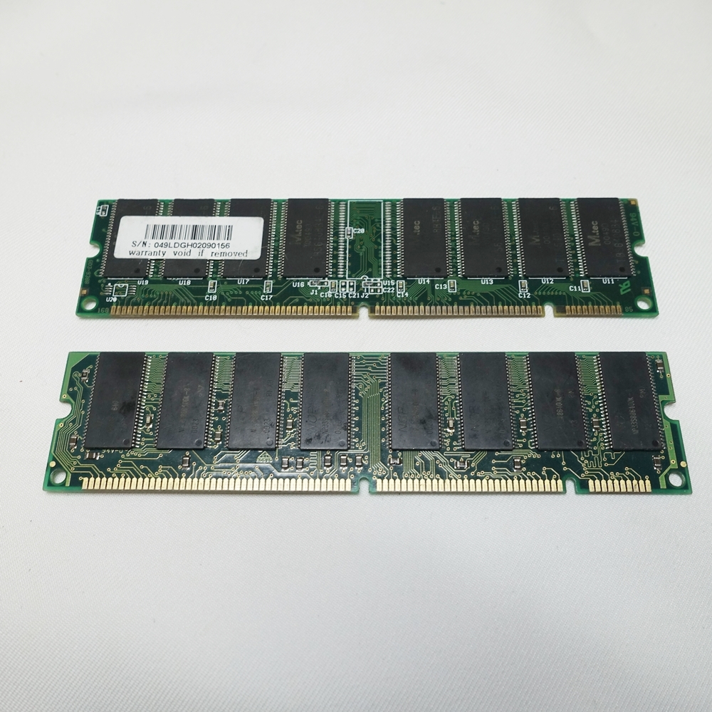 [ free shipping ] SDRAM PC133 256MB (128MBx2) desk top [ operation verification settled ] control number MM006