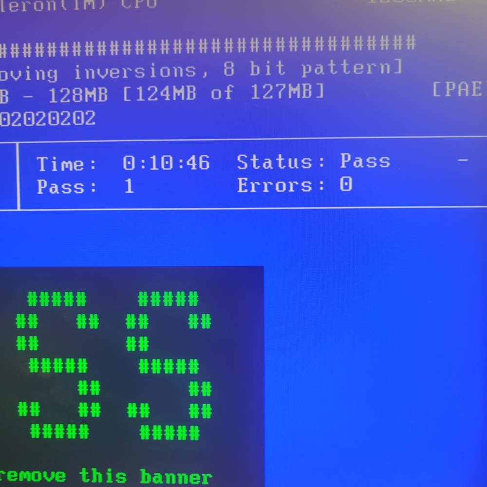 【送料無料】 SDRAM PC133 512MB (128MB x 4枚) デスクトップ用【動作確認済】管理番号MM022_画像7