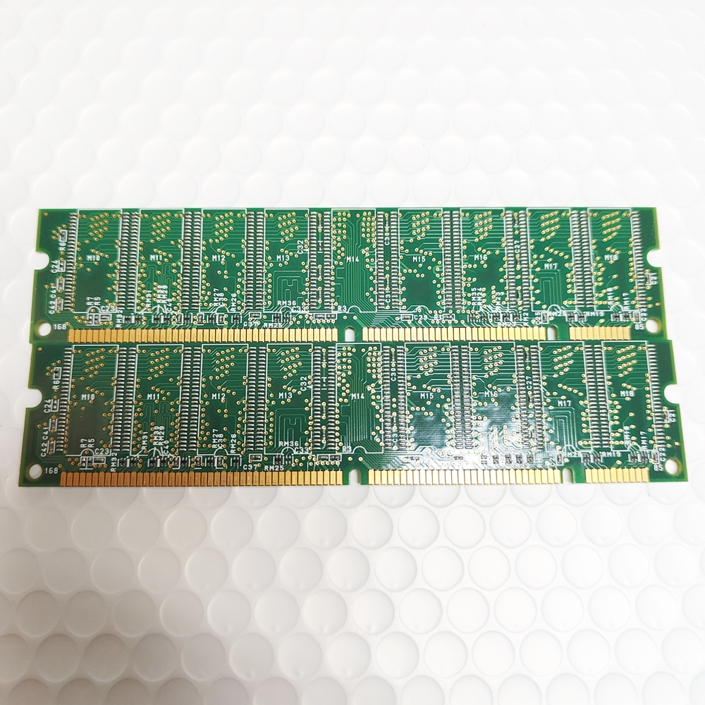 【送料無料】 SDRAM PC133 256MB (128MB x 2枚) デスクトップ用【動作確認済】管理番号MM024