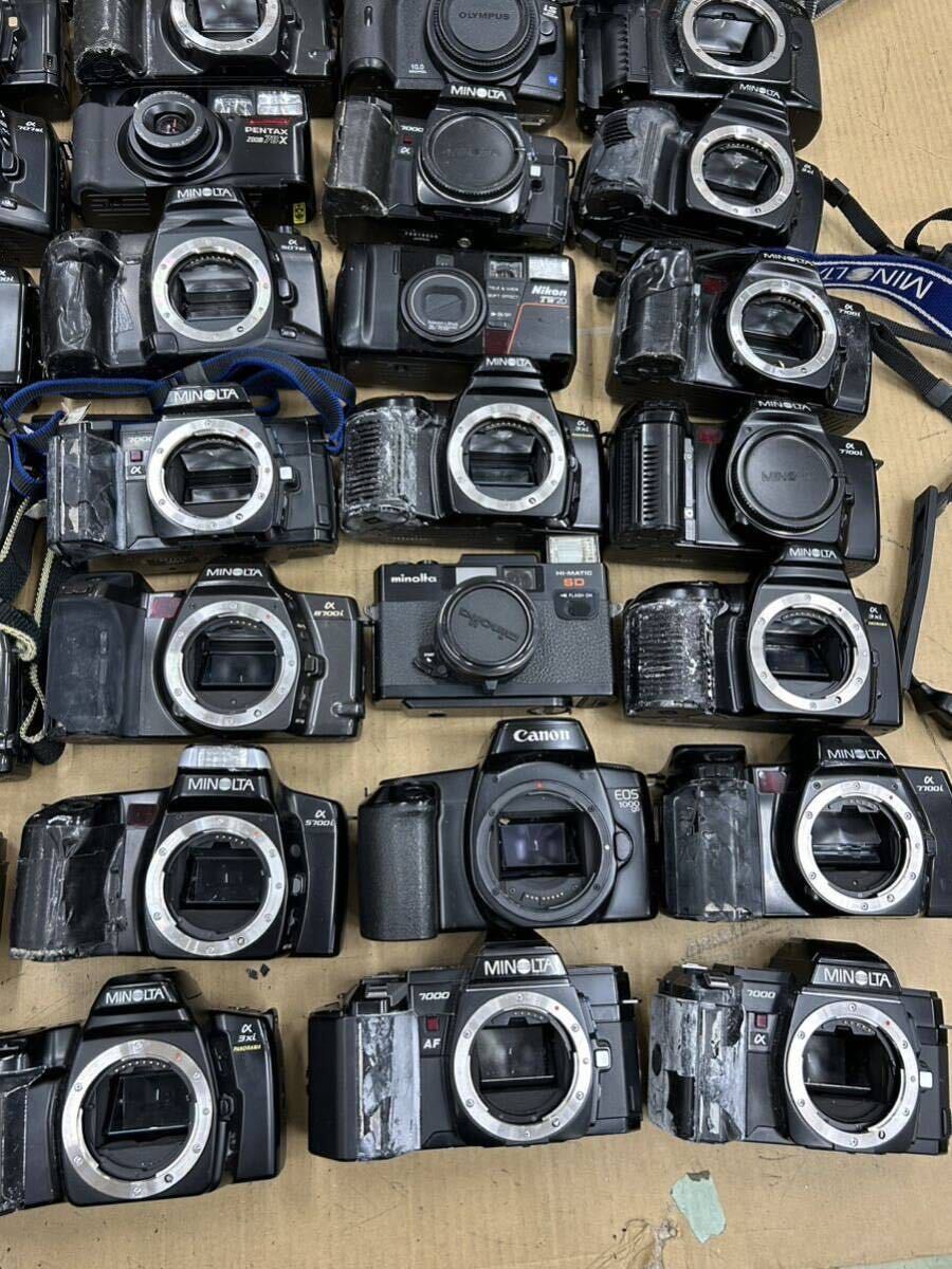 * Junk camera 60 point summarize Nikon Canon MINOLTA Nikon Canon Minolta etc. present condition goods parts film camera 