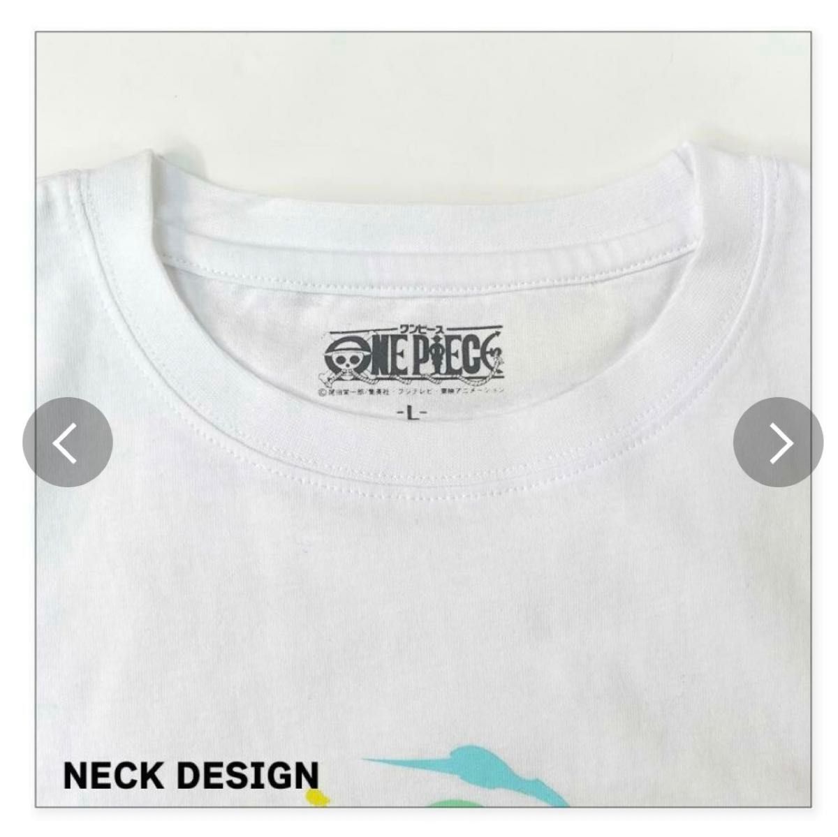 ONE PIECE ギア5 ニカ　Tシャツ　XLサイズ　ホワイト