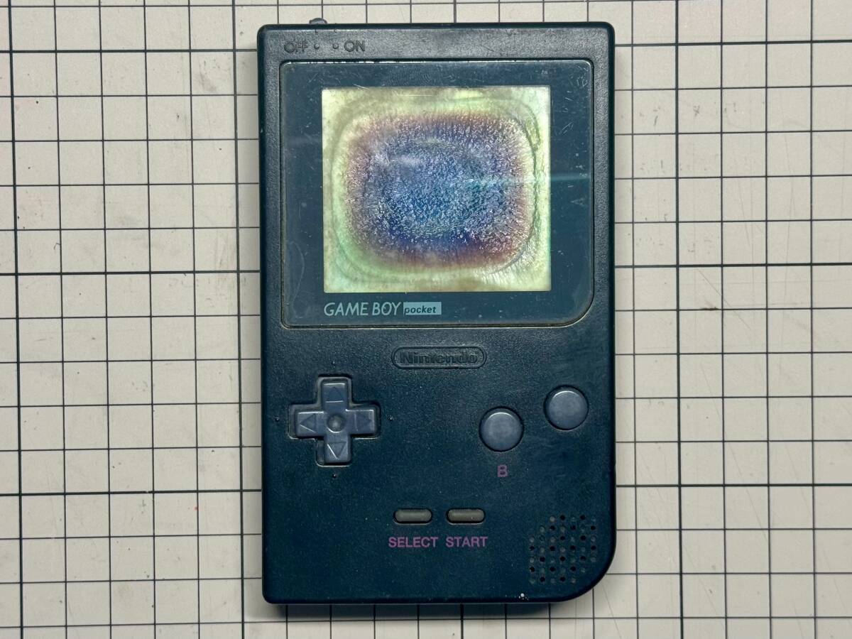 任天堂/Nintendo ゲームボーイポケット(GBP) 本体 MGB-001 ブラック GameBoy Pocket_画像1