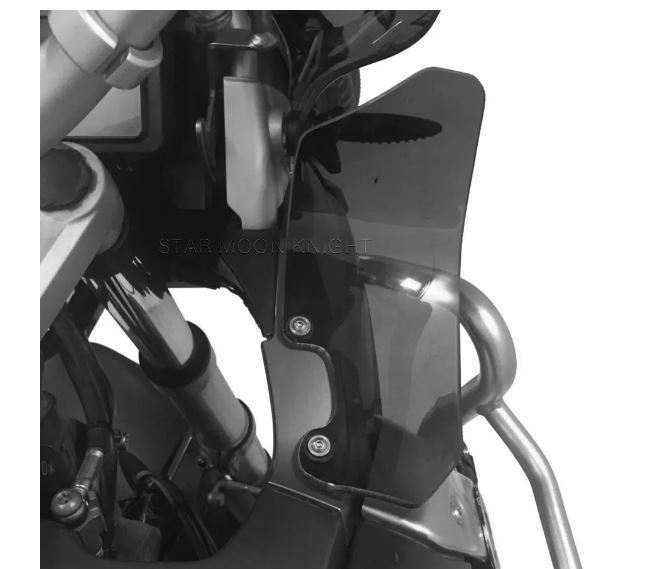 Bmw R1200GS/Adv 2004-2012 フロント ハンドル ウインドブレーカー デフレクター シールド プラスチック_画像7