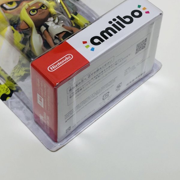 M6206 ●新品 未開封 即決●amiibo インクリング イエロー (アミーボ スプラトゥーン3 黄色 イカガール) ●Splatoon / Inkling (Yellow)_画像6