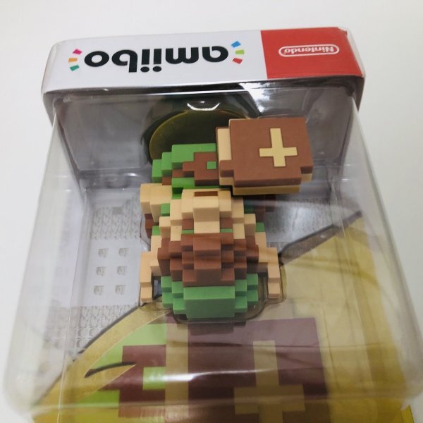 M6165 ●新品 ※台紙折れ 未開封 即決●amiibo ドットリンク リンク ドット ●ファミコン アミーボ ゼルダの伝説●_画像4