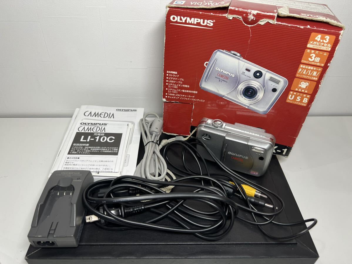 OLYMPUS Olympus CAMEDIA X-1/ компактный цифровой фотоаппарат / цифровая камера / с коробкой / электризация подтверждено 