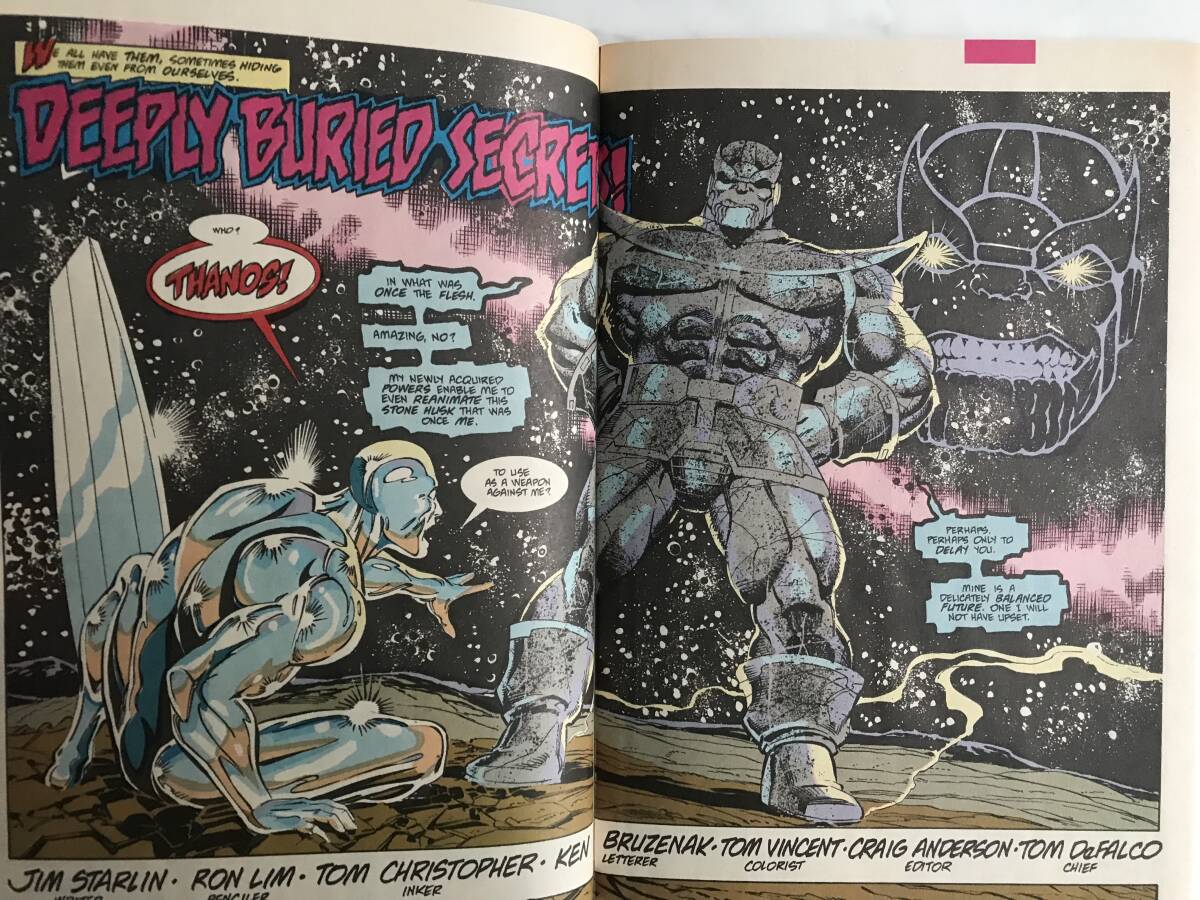 Silver Surfer シルバーサーファー50th ANNIVERSARY SPECTACULAR (マーベル コミックス) Marvel Comics 1991年 英語版 #50綺麗の画像5