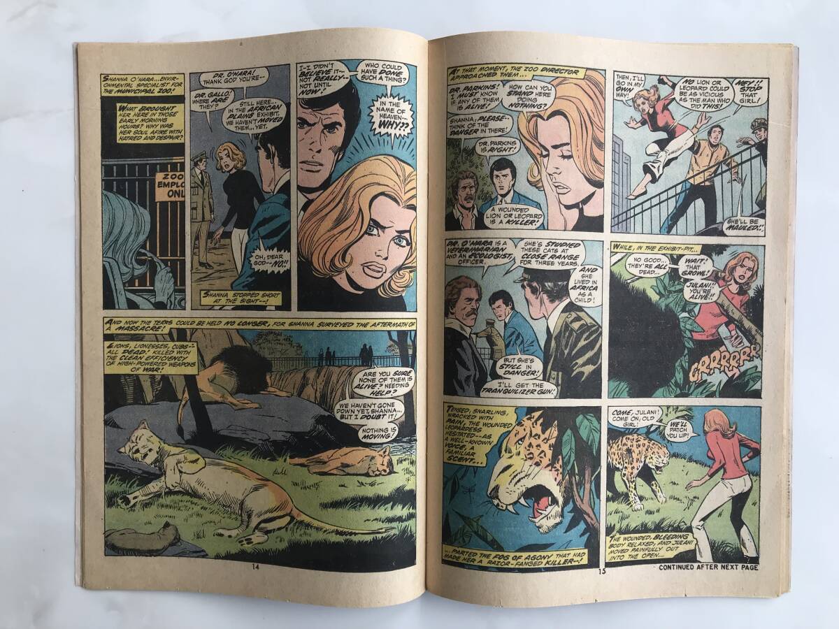 シャナ シーデビル [Shanna the She-Devil] (マーベル コミックス) Marvel Comics 1972年 英語版 #1_画像5