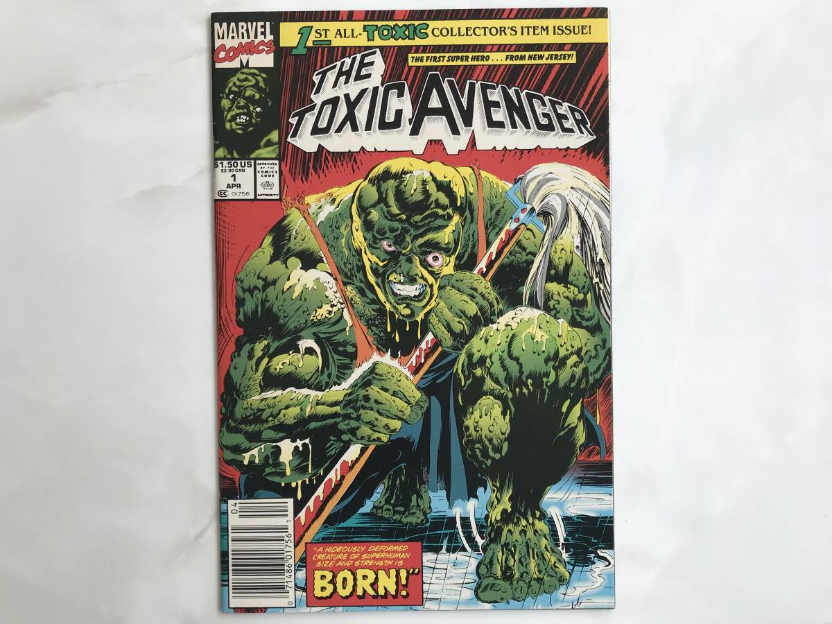 The Toxic Avenger [ demon. .. Monstar ](ma- bell comics ) Marvel Comics 1991 year English version #1