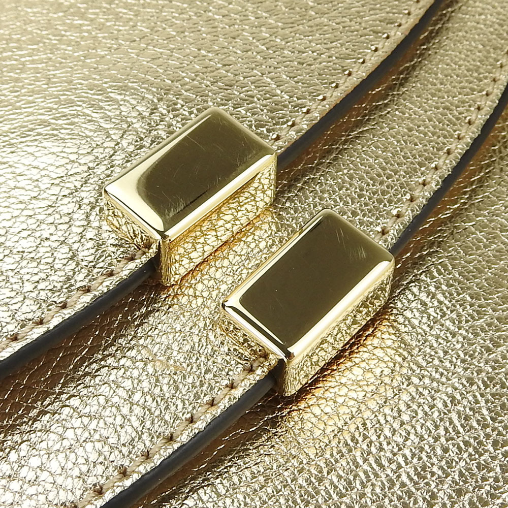 中古 クロエ ショルダーバッグ 3S1207-H4X レザー ゴールド 中古 クロエ ショルダーバッグ 3S1207-H4X レザー ゴールド
