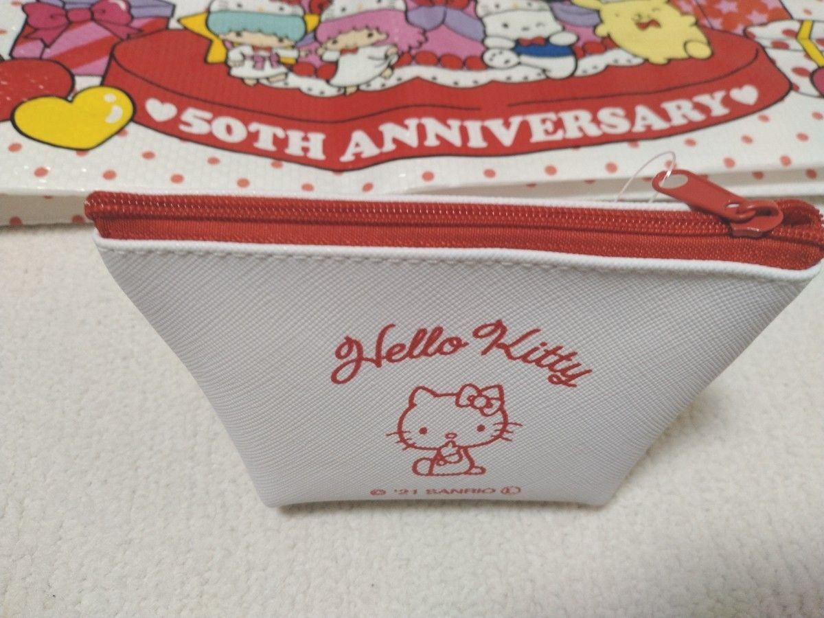 サンリオキャラクターズ キティ50周年 2点セット トートバッグ サンリオキャラクターズ キティ50周年 2点セット トートバッグ