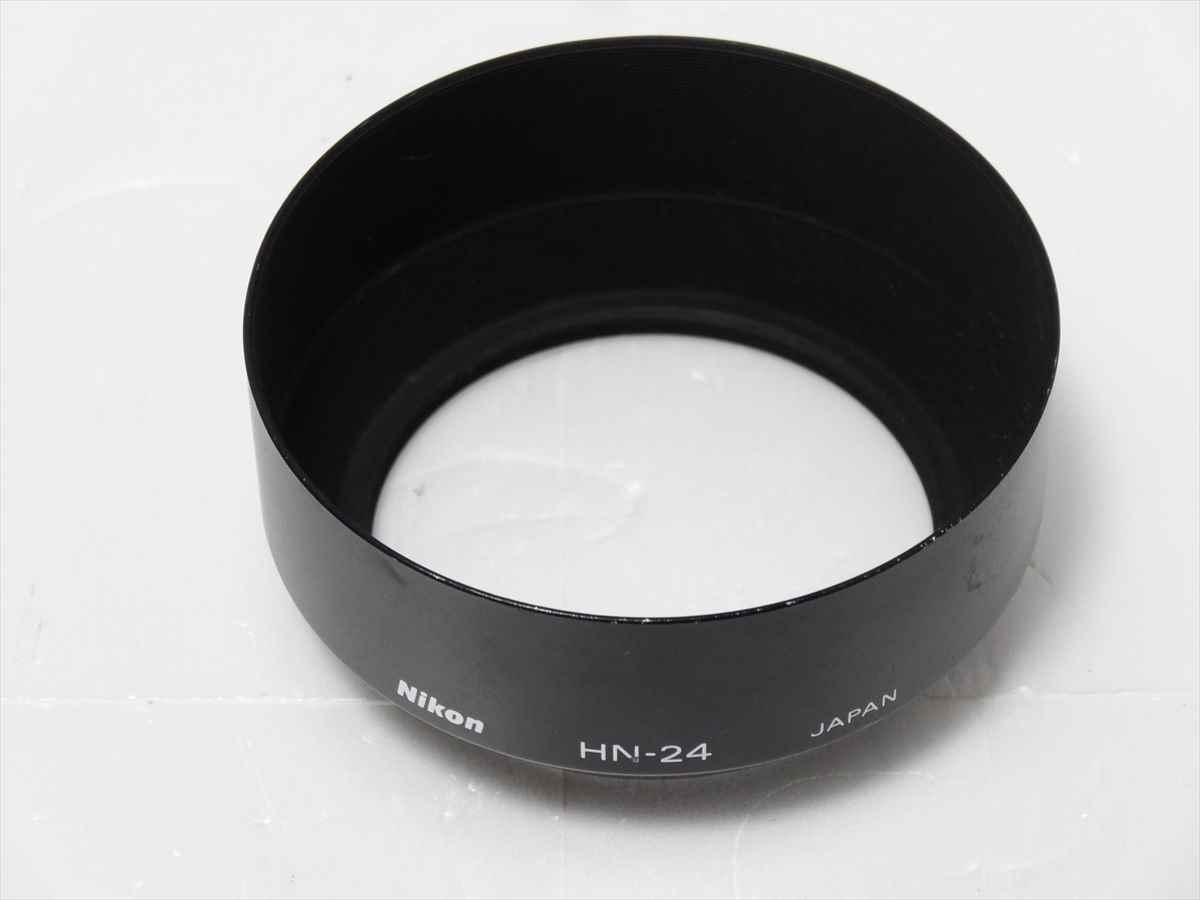 Nikon HN-24 純正 レンズフード ニコン F70-210mm F4 AF75-300mm F4.5-5.6 AF70-210mm F4-5.6 用 送料220円　872_画像1