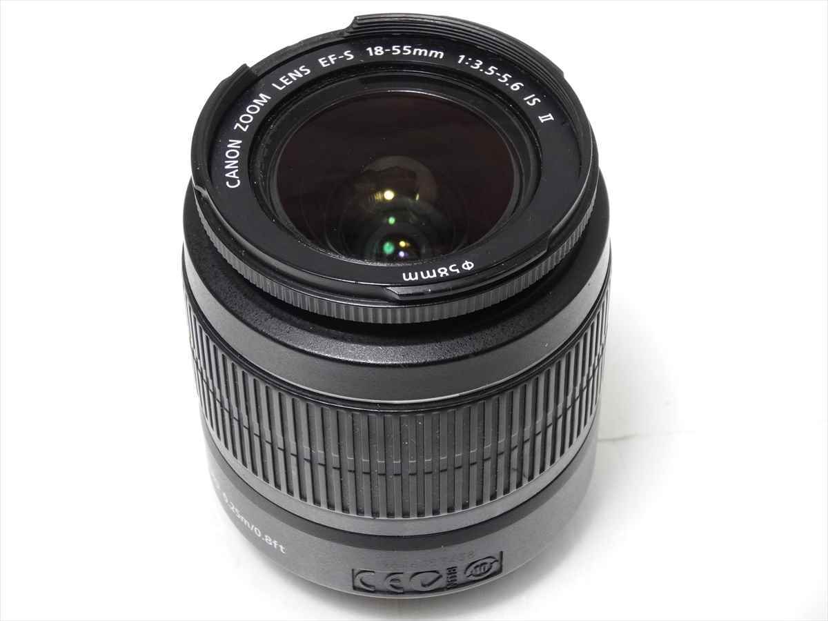 Canon レンズ EF-S 18-55mm F3.5-5.6 IS Ⅱ 訳あり キヤノン ズームレンズ MACRO 0.25m 0.8ft 送料510円 713の画像4