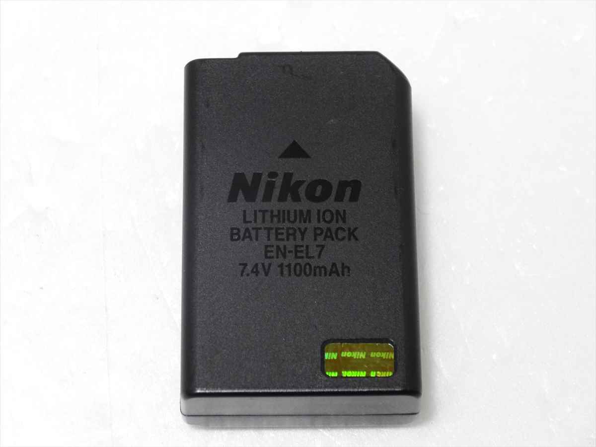 Nikon 純正 バッテリー EN-EL7 ニコン 電池　送料140円 　315_画像1
