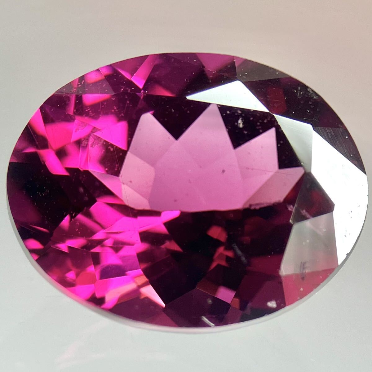 ［天然ロードライトガーネット3.280ct］M 約9.5×8.0mmソーティング付 ルース 裸石 宝石 ジュエリー garnet テEA0_画像1