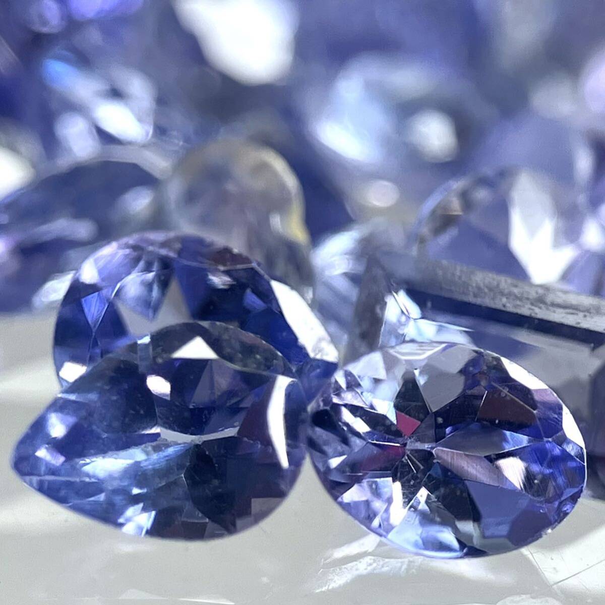 ［天然タンザナイトおまとめ］ M 10ct 裸石 宝石tanzanite jewelry ジュエリー ルース DD6_画像1