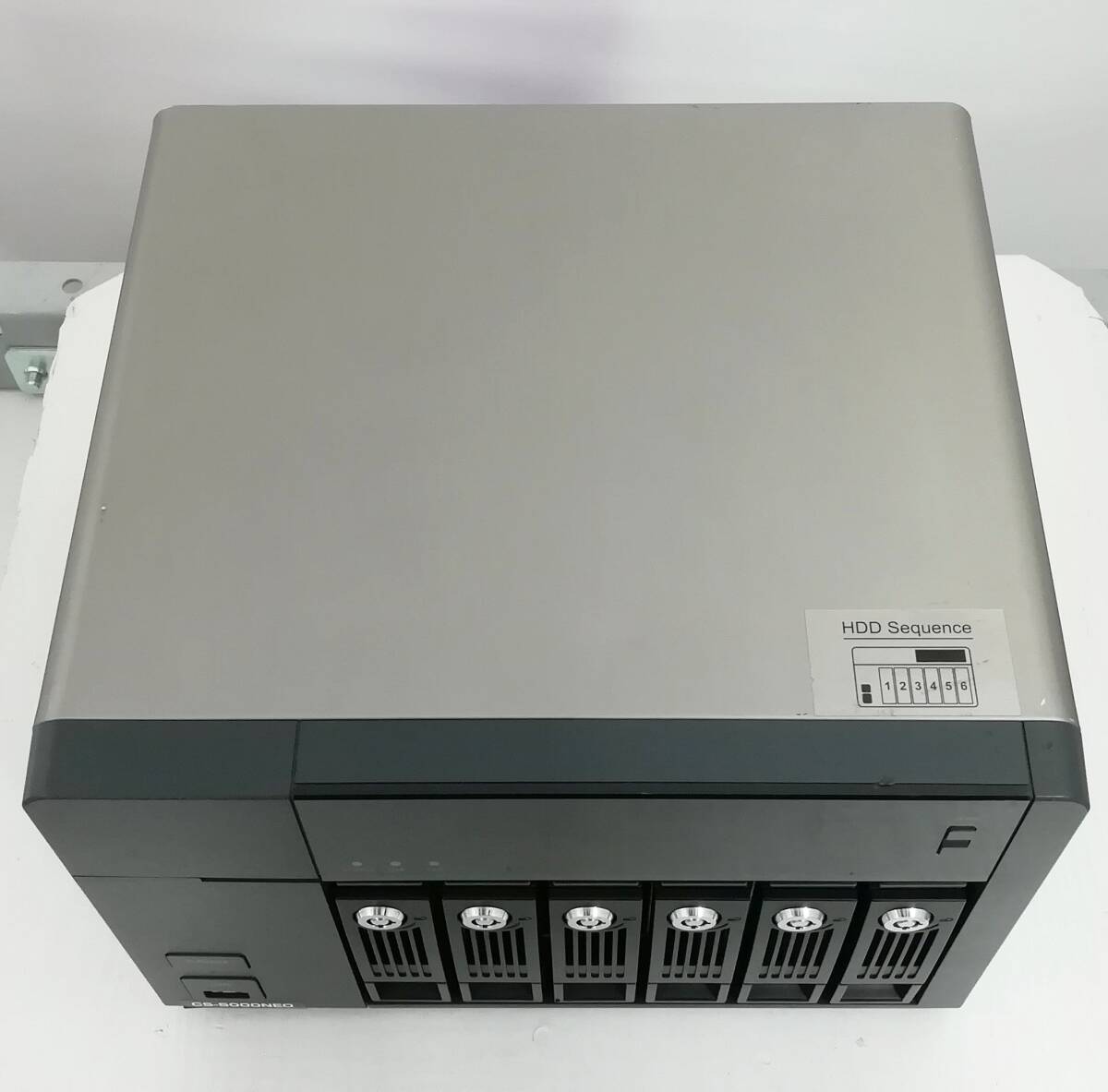 ALEXON Cloud Shelter CS-5000NEO 6ベイ HDD 1.0TBx6 (鍵無し) QNAP OEM NAS-653-G Pro 中古品 即日発送 一週間返品保証【H24051506】_画像5