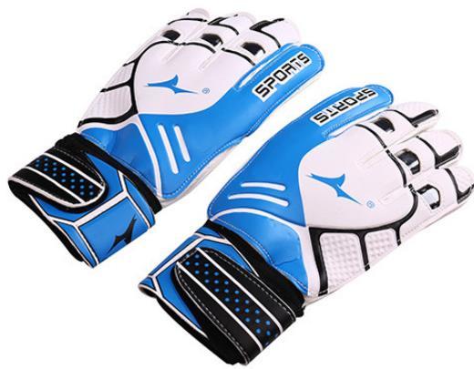  футбол keeper перчатка перчатки синий голубой для взрослых ладонь 21cm средний палец длина 10.5cm