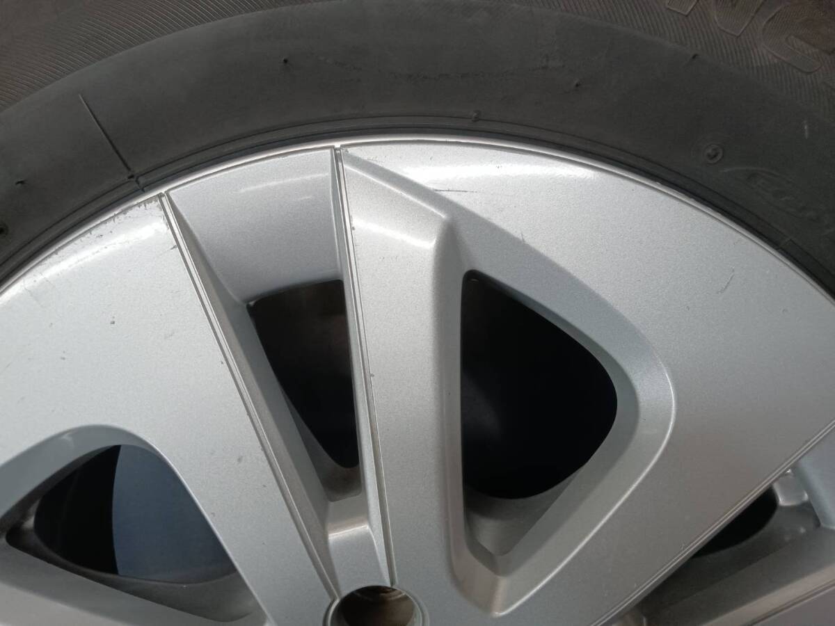 ★8.5-9分山★20.21年製★ ブリヂストンNEXTRY 195/65R15　トヨタ 50系プリウス純正ホイール 15×6.5J +40 5H-100 4本セット　E872_画像7