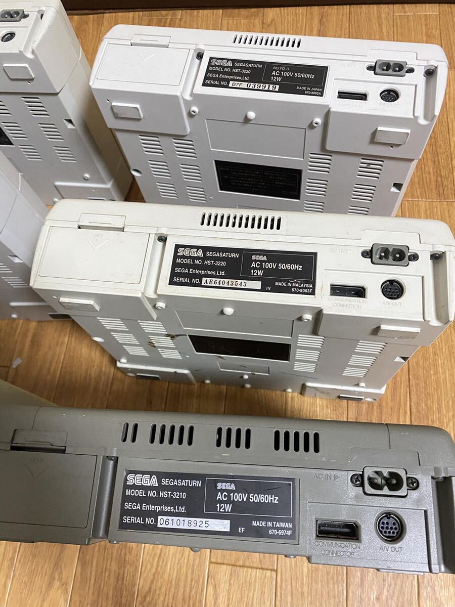 SEGA セガサターン 本体 HST-3220, HST-3210 まとめで売る_画像9