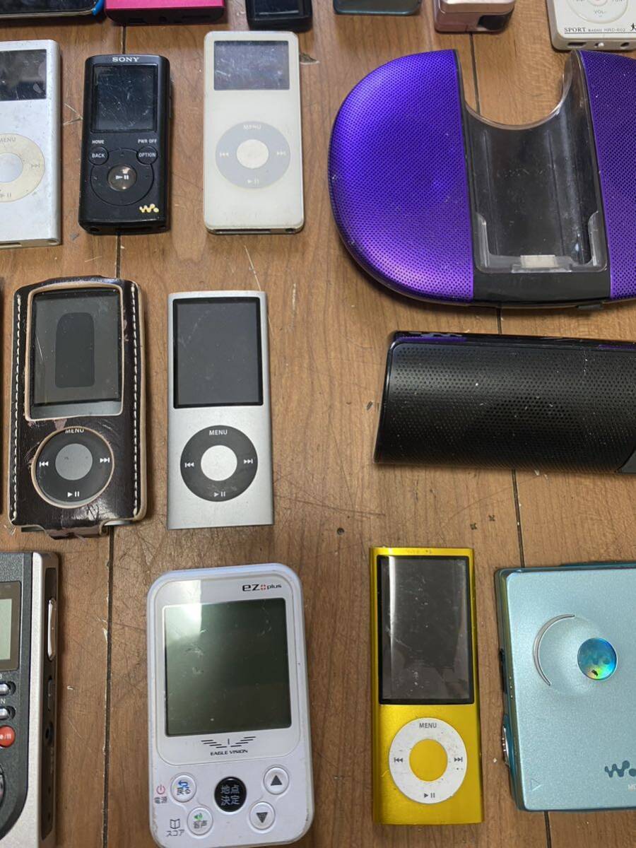 デジタルオーディオプレーヤー MP3プレーヤー TOSHIBA Apple iPod SONY ウォークマン スピーカー 55台まとめて売るの画像5