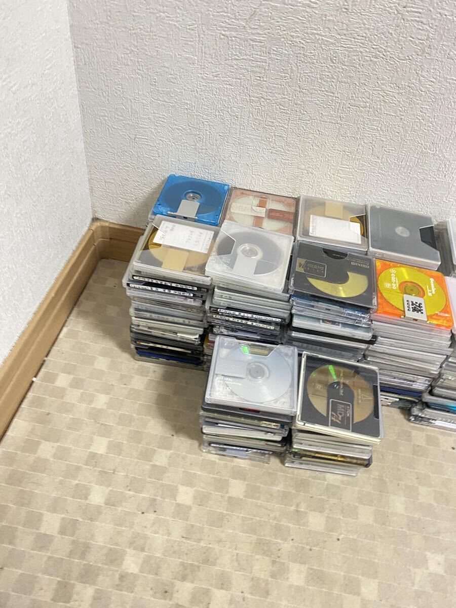 MD disk Mini disk 222 sheets together sell 