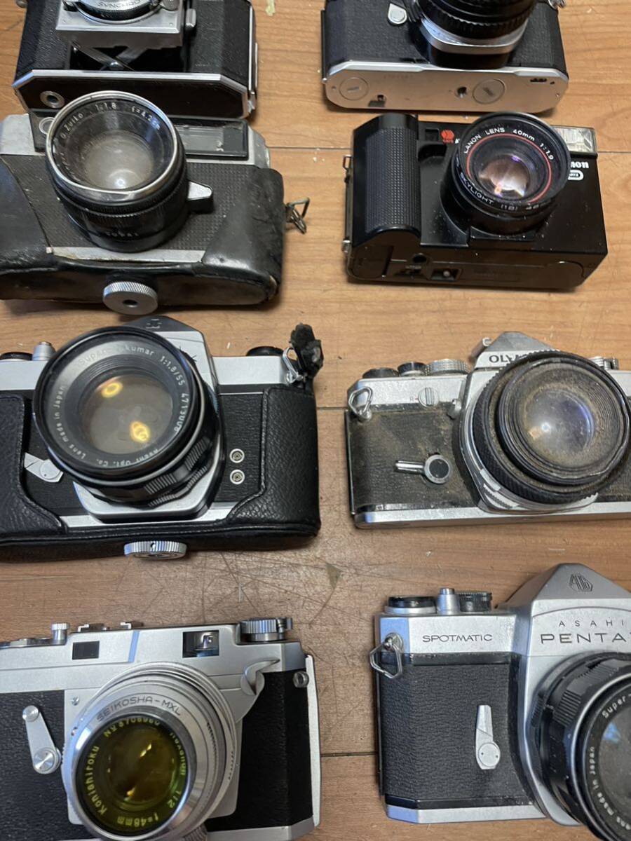 フィルムカメラ OLYMPUS PENTAX YASHICA Canon AGFA KARAT 36 13台まとめて売るの画像5