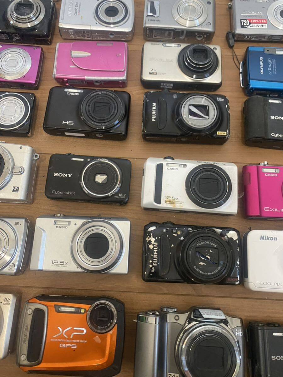 デジタルカメラ SONY OLYMPUS FUJIFILM CASIO Panasonic Nikon PENTAX 65台まとめて売る_画像9