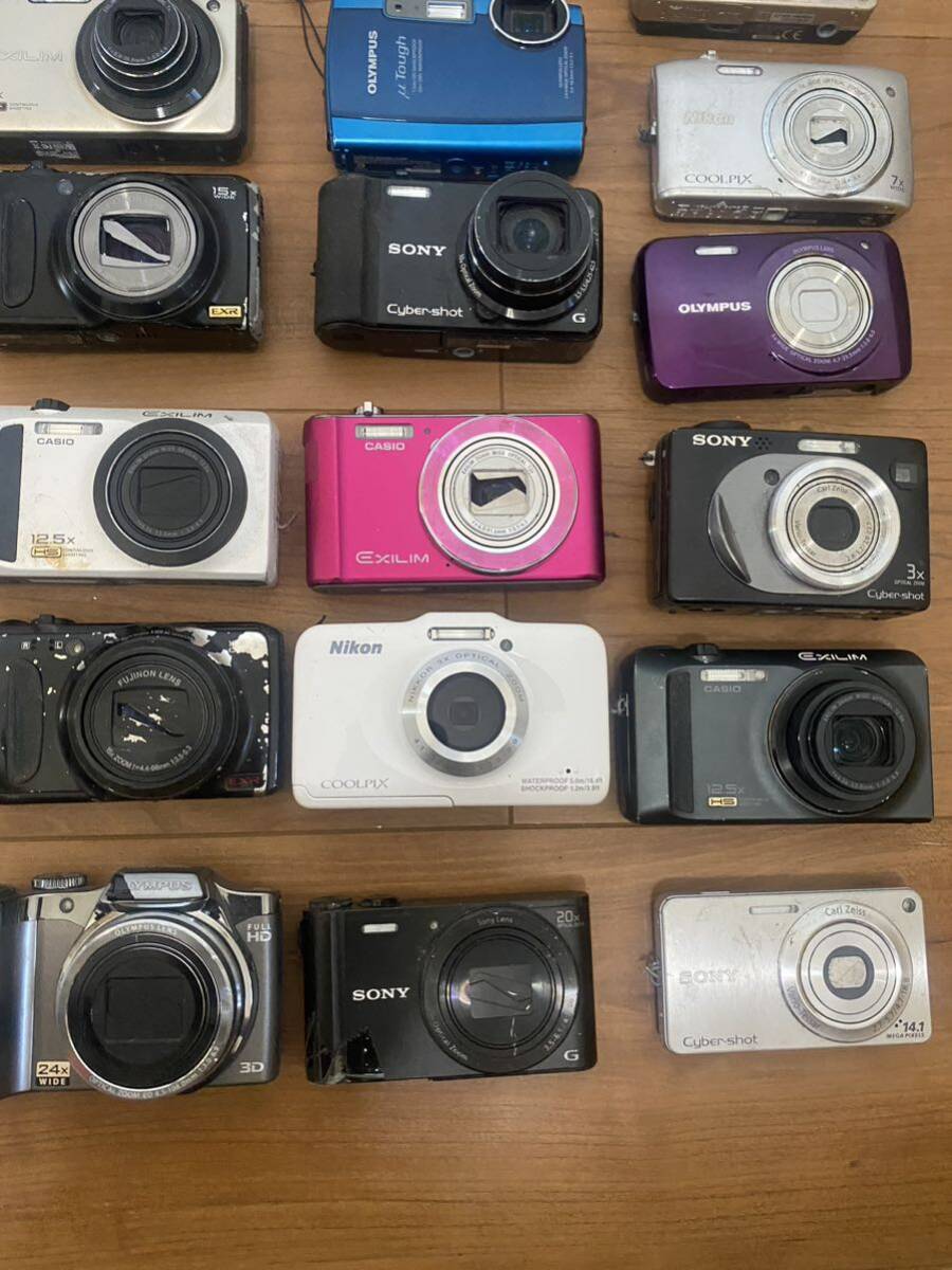 デジタルカメラ SONY OLYMPUS FUJIFILM CASIO Panasonic Nikon PENTAX 65台まとめて売る_画像4