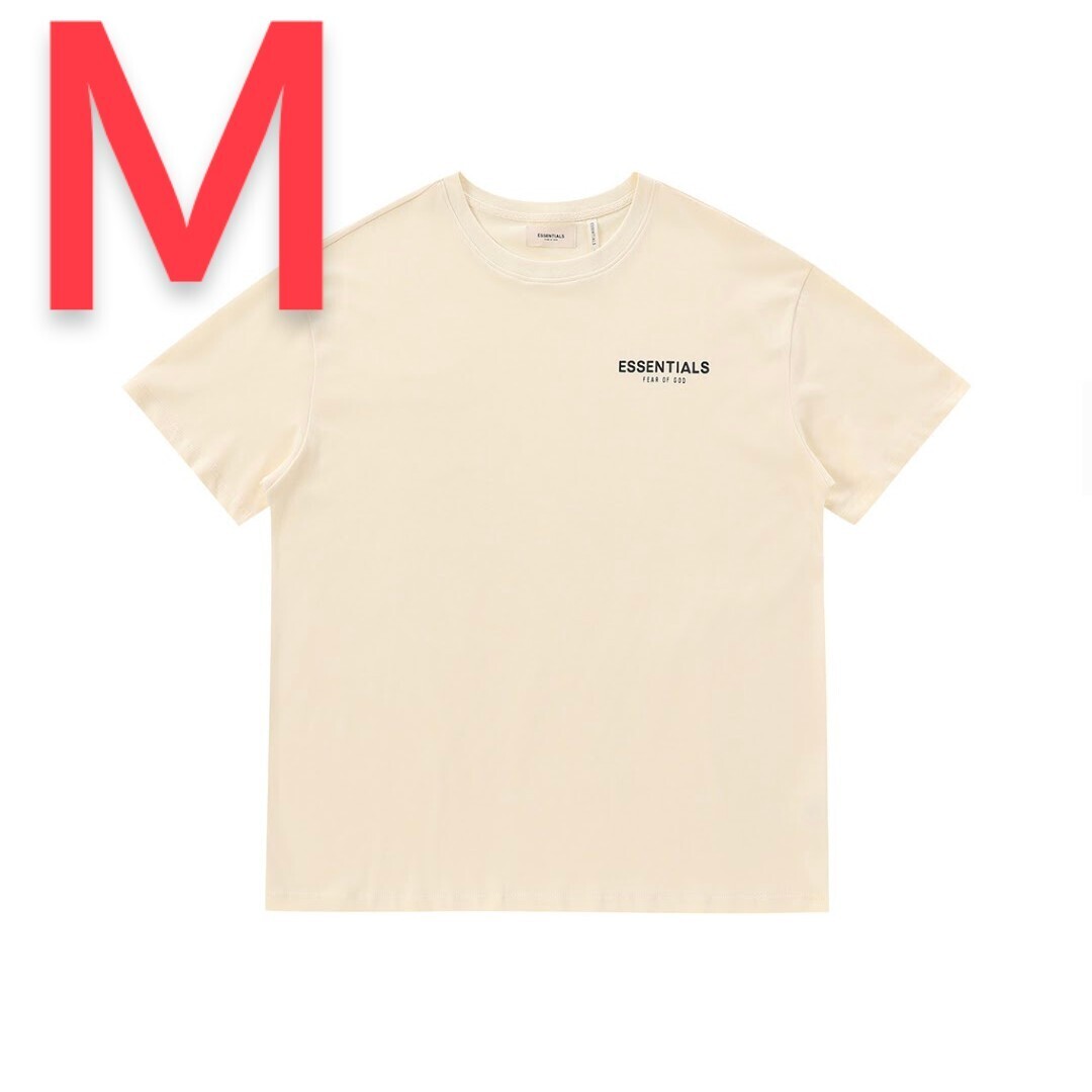 新品 FOG ESSENTIALS エッセンシャルズ ロゴ Tシャツ M アプリコットの画像1