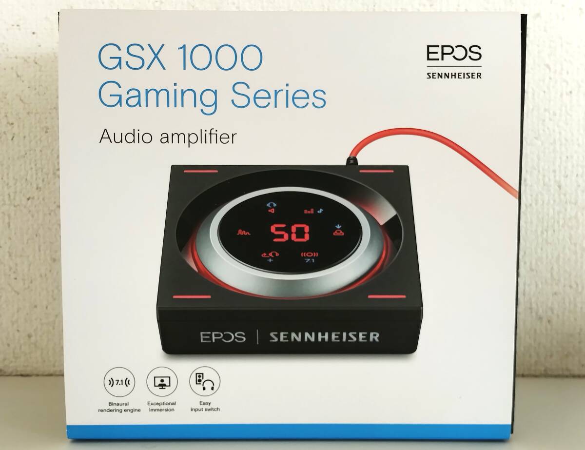 EPOS SENNHEISER GSX1000 オーディオ ゲーミング アンプ 中古 美品_画像8