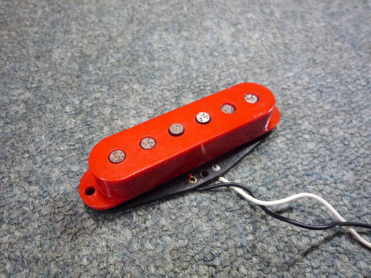 1996～98年製 FERNANDES VS-1 Single coil Pickup RED　フェルナンデス シングルコイル・ピックアップ ランダムポールピース　① LA-85KK_画像2