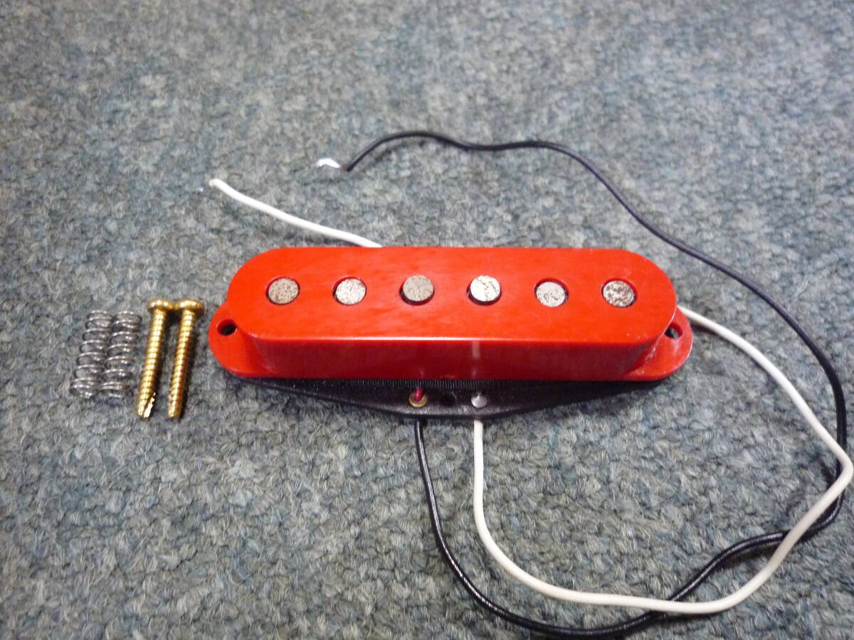 ＜期間限定値引き＞ 1996～98年製 FERNANDES VS-1 Single coil Pickup RED　フェルナンデス シングルコイル ランダムポールピース LA-85KK_画像1