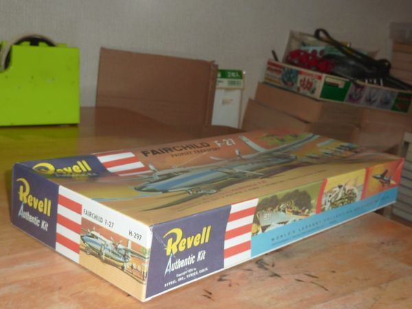 1/94 フォッカーF27 フレンドシップ レベル Revell 　FAIRCHILD F-27　_画像2