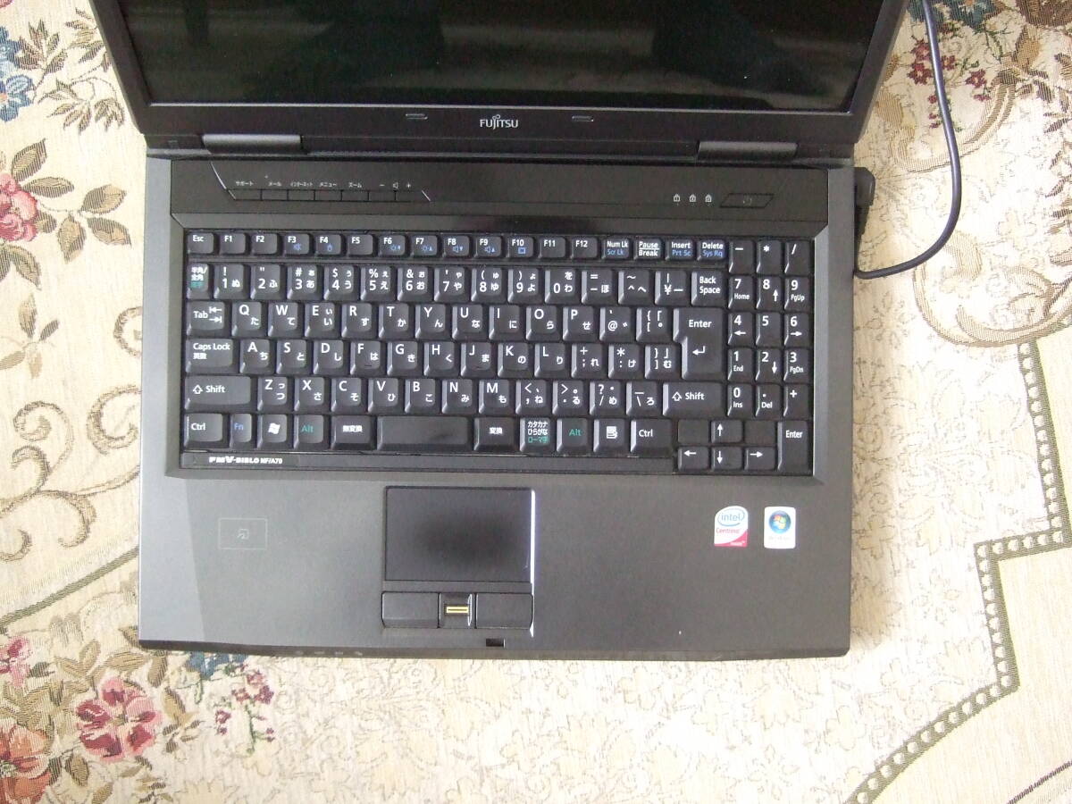 きれいWin98 Win95 XP FUJITSU FMV-BIBLO NF/A70 Core2 T8100 2.10GHz/3GB/250GB/office2007/Combo_画像5