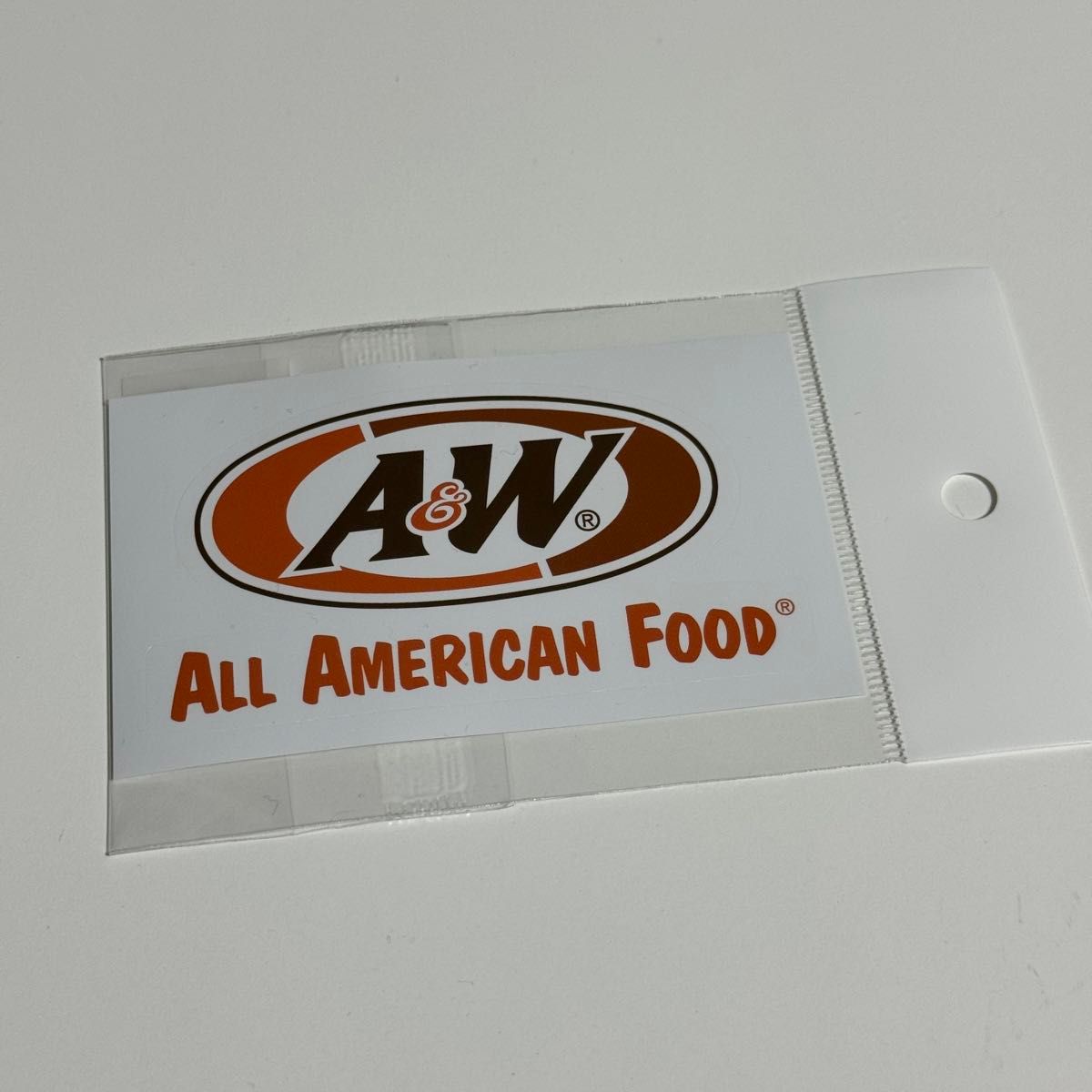 A&W 沖縄 エンダー アメリカンダイナー ステッカー 1枚