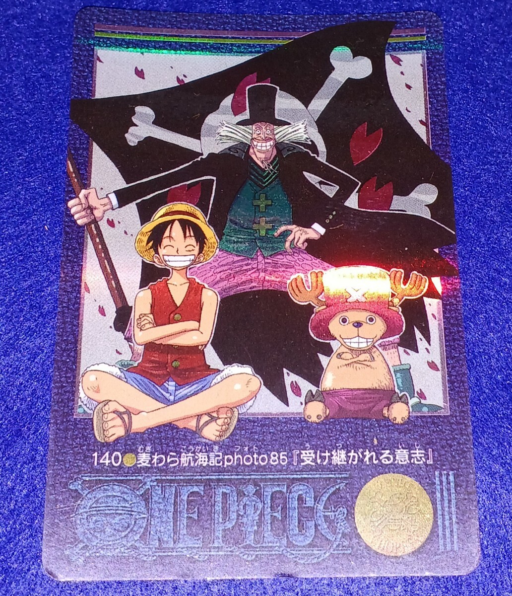 即決 送料無料 BANDAI バンダイ 2001 カードダス ONE PIECE ワンピース ビジュアルアドベンチャー カード キラ 140 検索 ジャンプショップ_画像1