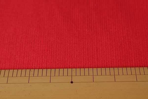 ♪コットンシャツコーデュロイ 赤 巾：105cm♪4.4m[9895]_画像4