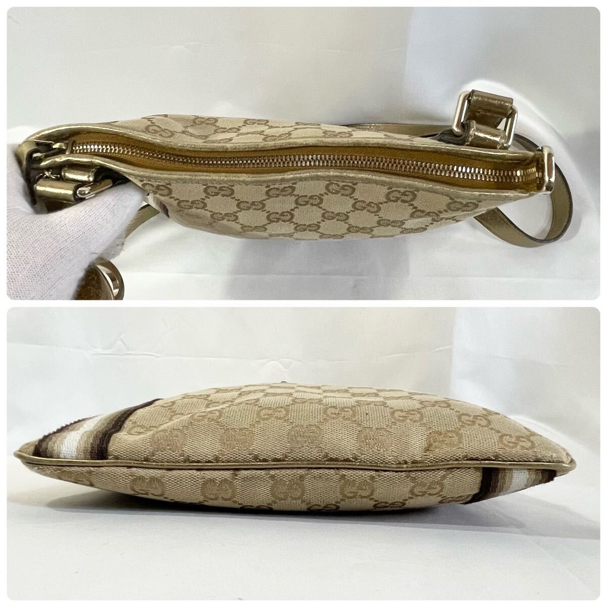 正規品 GUCCI グッチ ショルダーバッグ GGキャンバス ハート 正規品 GUCCI グッチ ショルダーバッグ GGキャンバス ハート