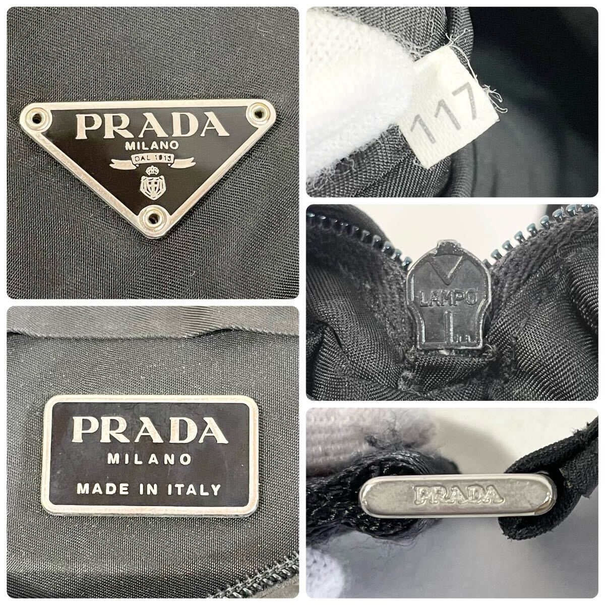 正規品 PRADA プラダ ナイロン ショルダーバッグ 三角ロゴ 正規品 PRADA プラダ ナイロン ショルダーバッグ 三角ロゴ