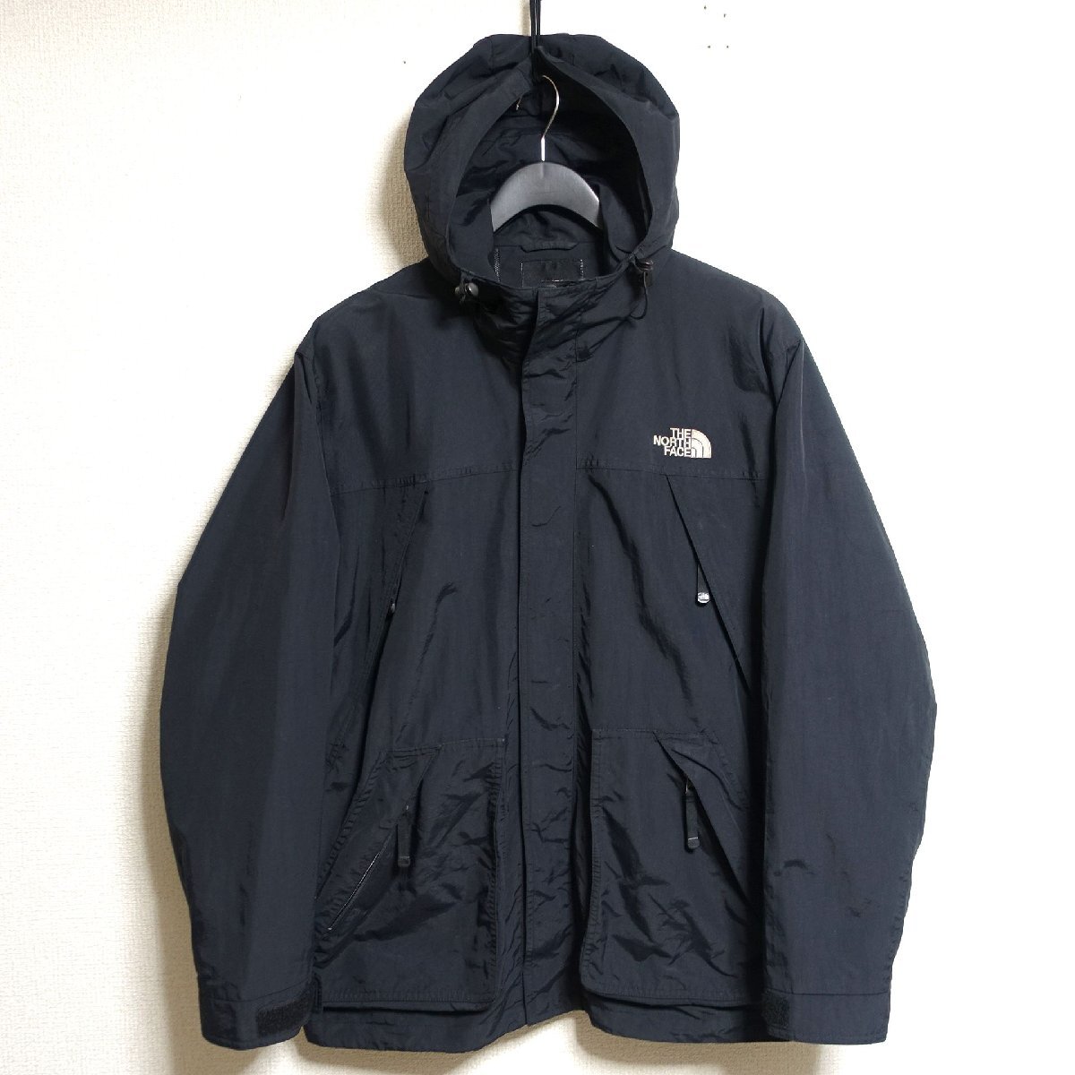 THE NORTH FACE ノースフェイス マウンテンパーカー メンズ XLサイズ 正規品 ブラック A5337の画像1