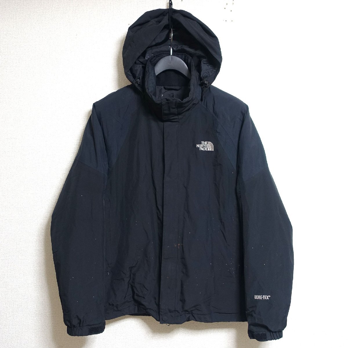 THE NORTH FACE ノースフェイス ゴアテックス GORE-TEX マウンテンパーカー メンズ Lサイズ 正規品 ブラック A5353の画像1