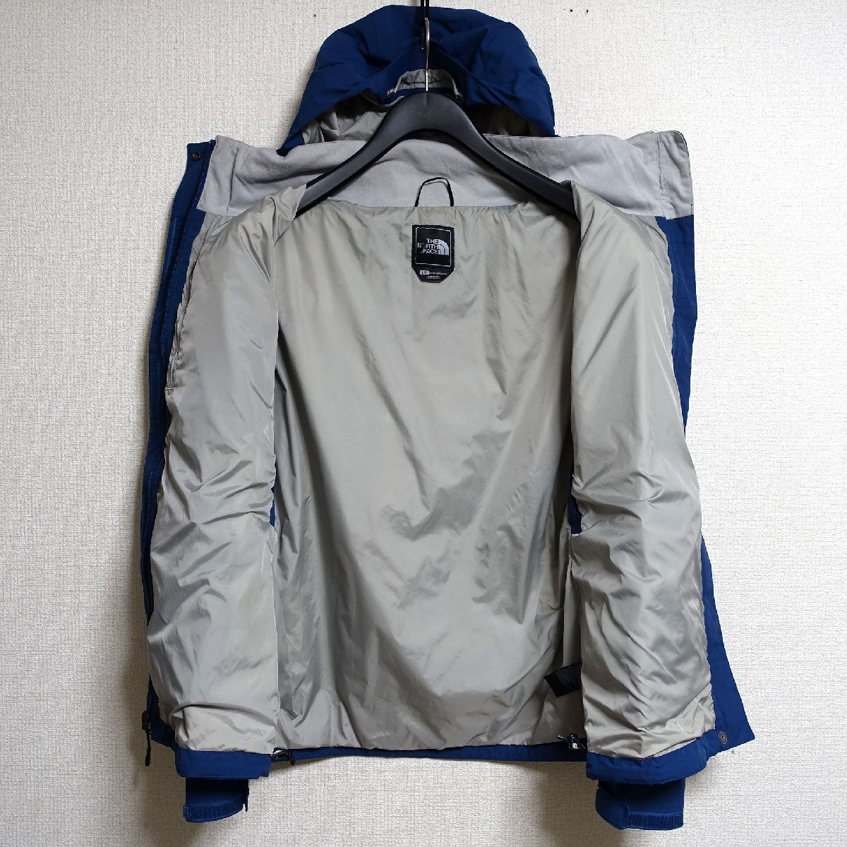 THE NORTH FACE ノースフェイス ハイベント マウンテンパーカー レディース Lサイズ 正規品 ブルー A5354の画像3