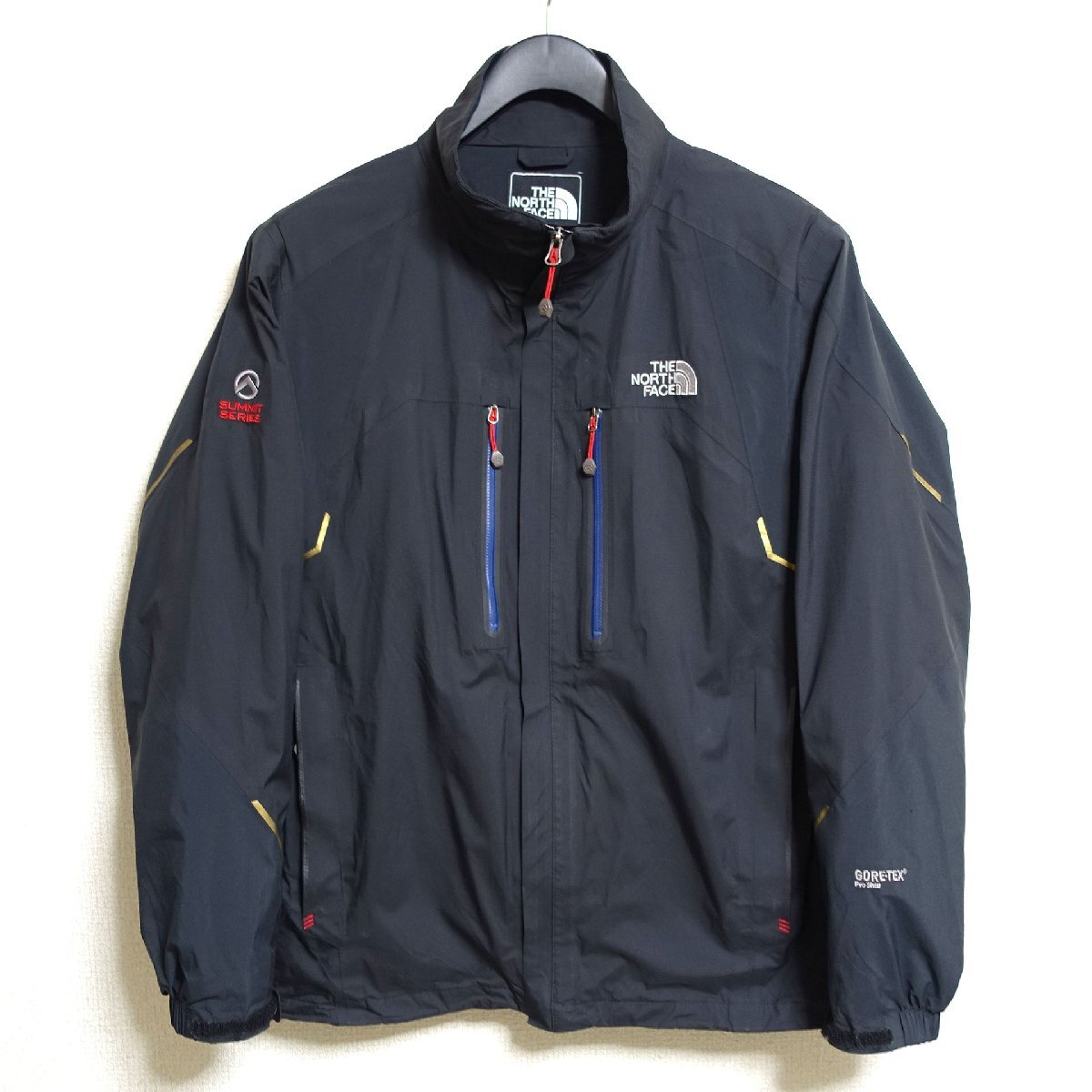 THE NORTH FACE ノースフェイス サミットシリーズ ゴアテックス GORE-TEX マウンテンジャケット メンズ Lサイズ 正規品 ブラック A5380_画像1