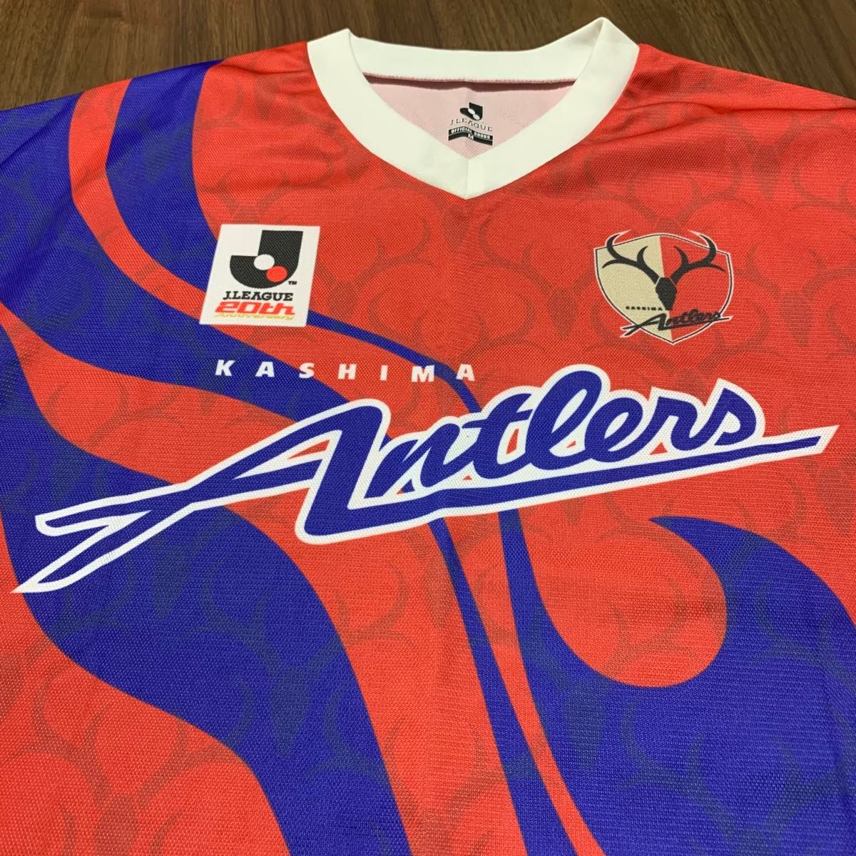 鹿島アントラーズ Jリーグ20周年記念復刻版シャツユニホーム 鹿島アントラーズ Jリーグ20周年記念復刻版シャツユニホーム