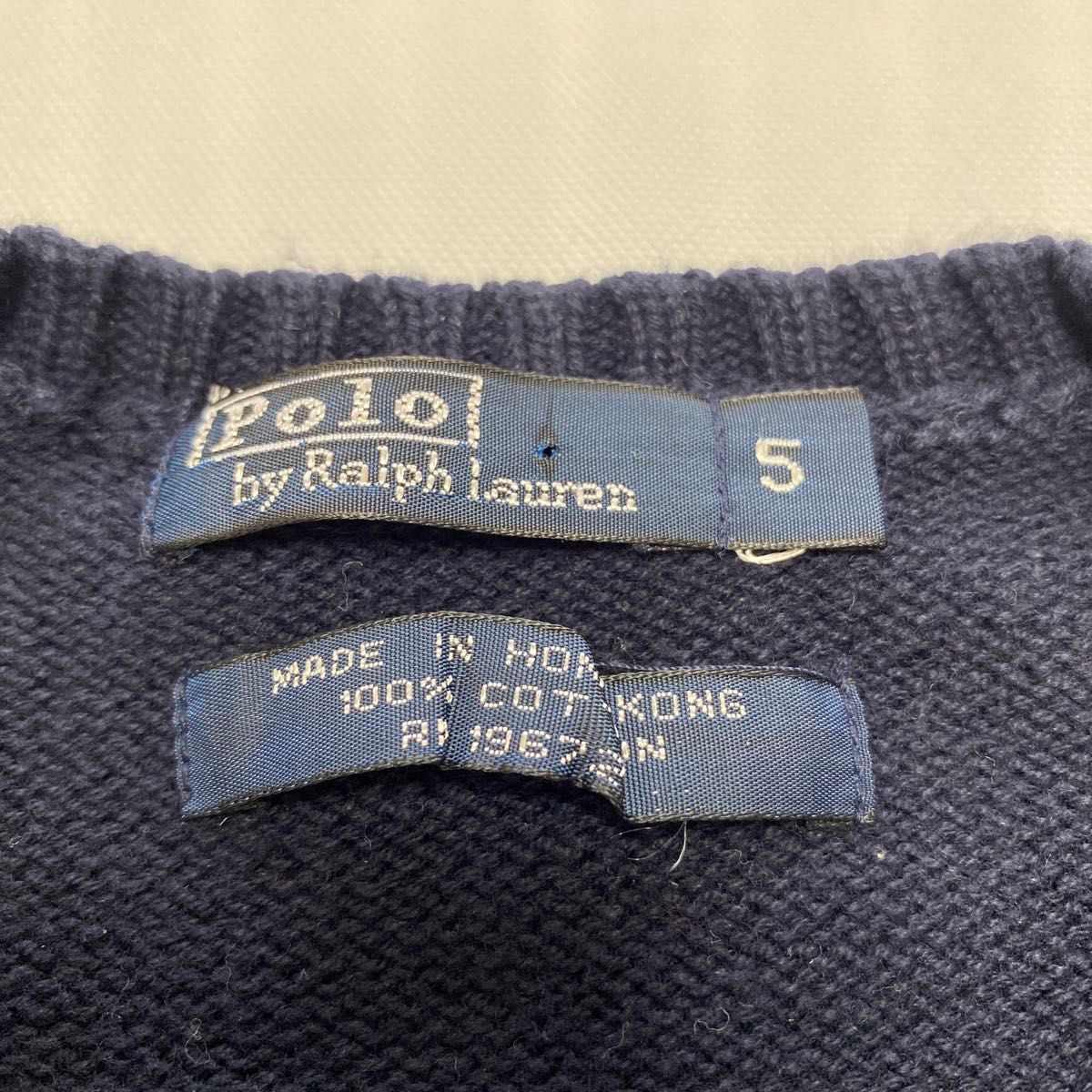 Polo by Ralph Lauren 5歳  ニットカーディガン